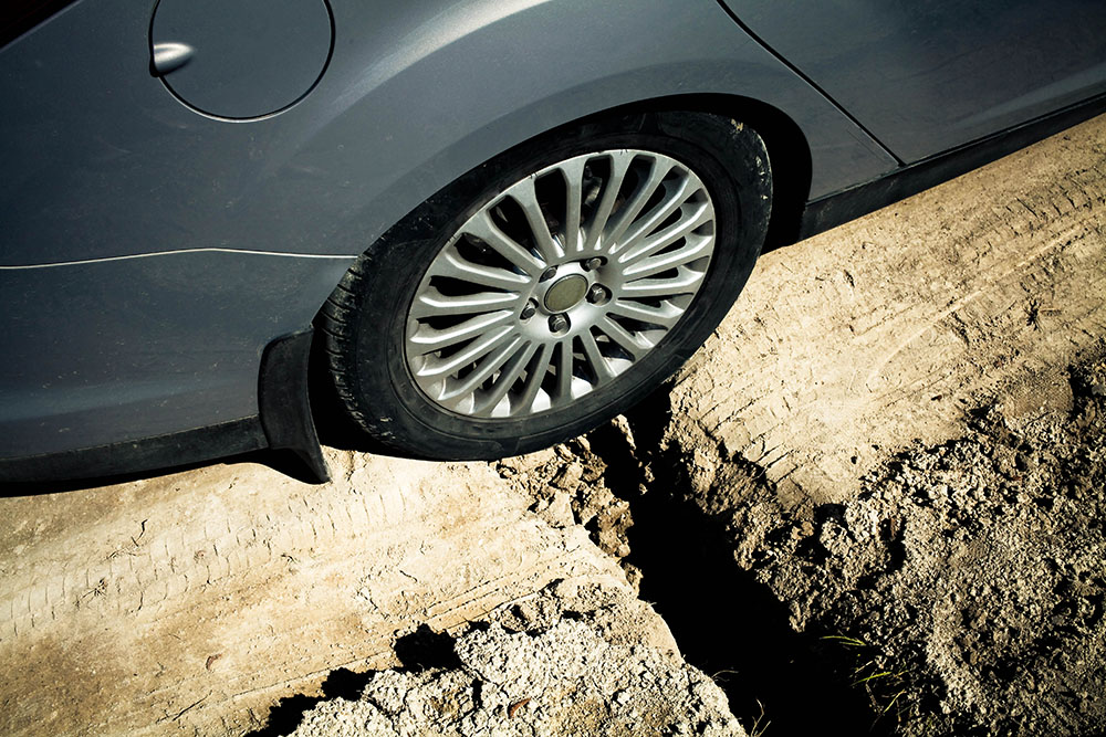 How Potholes Can Throw Your Vehicle Out of Alignment